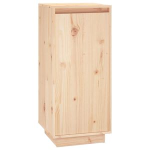 vidaXL Szafka na buty, 35x35x80 cm, lite drewno sosnowe