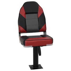 vidaXL Fotel do łodzi z obrotową o 360&deg; podstawą