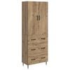 vidaXL Zestaw szafek 2 szt. 66 x 34,5 x 90 cm Drewno inżynieryjne