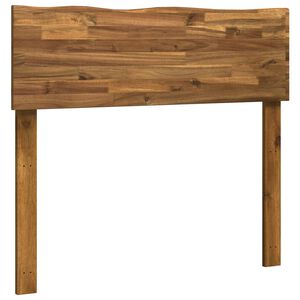 vidaXL Zagł&oacute;wek z naturalnym brzegiem ROSTOCK naturalny 90 cm