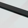vidaXL Drzwi przesuwne z osprzętem, 90x205 cm, szkło ESG i aluminium