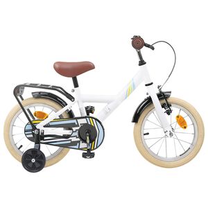 vidaXL Rower Dziecięcy 12 Cali dla dzieci w wieku 2-4 lata Biały