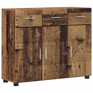 vidaXL Bufet FLORIN 88,5 x 30,5 x 73 cm Stare drewno