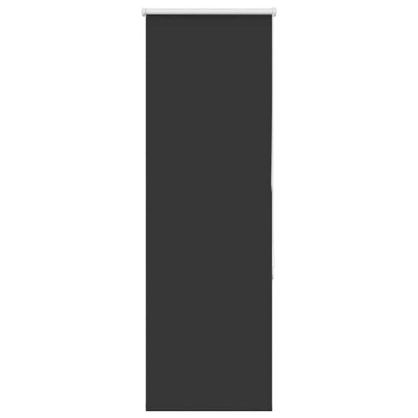 vidaXL Roleta zaciemniająca czarny 55x130 cm Szerokość tkaniny 50,7 cm