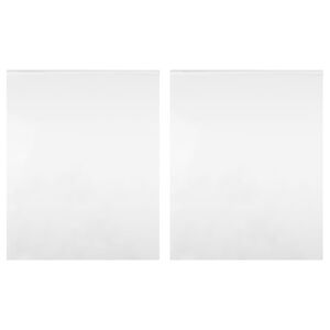vidaXL Folie lustrzane, 2 szt., samoprzylepne, 60x100 cm, PET