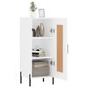 vidaXL Szafka, biała, 34,5x34x90 cm, materiał drewnopochodny