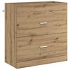 vidaXL Szafka pod zlewem w łazience Dąb artisan 78,5 x 37,5 x 81 cm