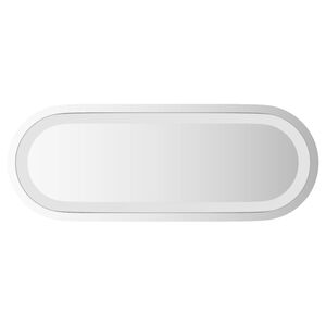 vidaXL Lustro łazienkowe LED przezroczysty 40 x 15 cm szkło hartowane