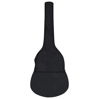 vidaXL Pokrowiec na gitarę klasyczną 3/4, czarny, 94x35cm, tkanina