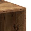 vidaXL P&oacute;łka na książki z szufladą Stare drewno 30 x 42.4 x 185.2 cm