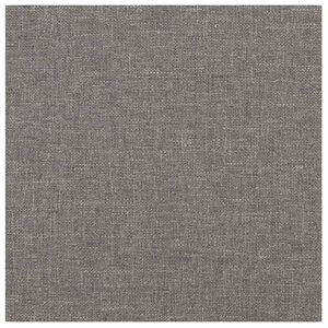 vidaXL Wejściowy zagł&oacute;wek 12 szt. 30 x 30 cm Jasnoszary tkanina