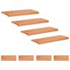 vidaXL Nakładki na schody 8 szt. 80 x 30 x 2 cm Lakier Drewno bukowe