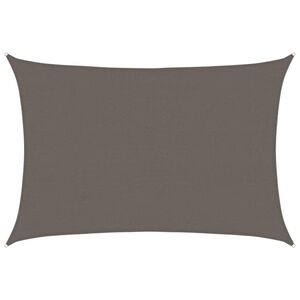 vidaXL Żagiel przeciwsłoneczny, 160 g/m&sup2;, antracytowy, 4x5 m, HDPE