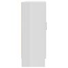 vidaXL Szafka, biała z połyskiem, 82,5x30,5x80 cm