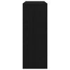 vidaXL Konsola Czarny dąb 105 x 30 x 80 cm Materiał drewnopochodny