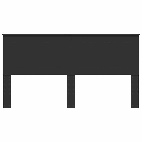 vidaXL Zagł&oacute;wek Czarny Dąb 200 cm Materiał drewnopochodny