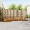 vidaXL Zestawy sof 7 pcs Naturalny Lite Drewno Akacji