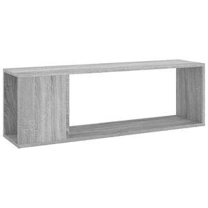 vidaXL Szafka pod telewizor, szary dąb sonoma, 100x24x32 cm