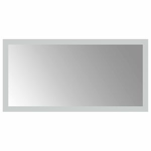vidaXL Lustro łazienkowe LED przezroczysty 40 x 20 cm szkło hartowane