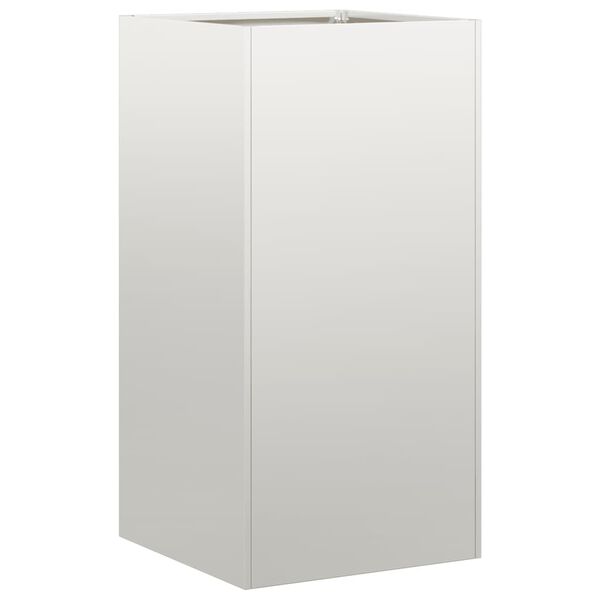 vidaXL Doniczka 40x40x80 cm Stal nierdzewna