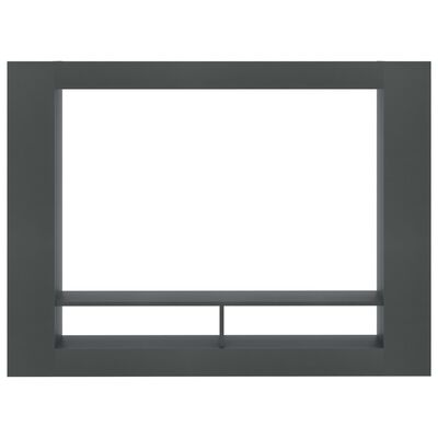 vidaXL Szafka pod TV, szara, 152x22x113 cm, materiał drewnopochodny