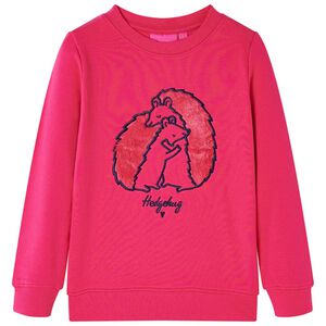 Bluza dziecięca, jaskrawy r&oacute;ż, 104