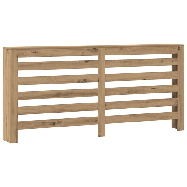 vidaXL Osłona na grzejnik, dąb artisian, 175x20x82 cm