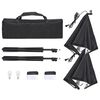 vidaXL Zestaw oświetleniowy do studia ze stołem fotograficznym