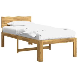 vidaXL Ł&oacute;żko pojedyncze z zagł&oacute;wkiem ROSTOCK Biały 90 x 200 cm