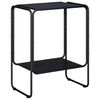 vidaXL Komoda Czarny dąb 60 x 38 x 75 cm Drewno konstrukcyjne
