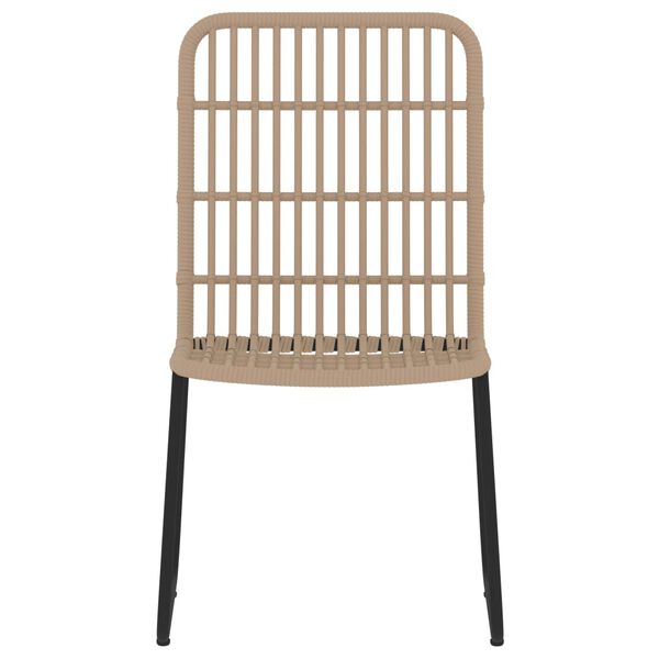 vidaXL 7-częściowy zestaw mebli ogrodowych, kolor dębu