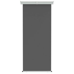 vidaXL Markiza boczna na balkon 100% poliester, żelazo, stal