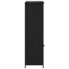 vidaXL Highboard Czarny Dąb 62 x 36 x 121,5 cm Materiał drewnopochodny