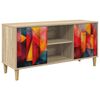 vidaXL Szafka pod telewizor HEESCH 102 x 33 x 50 cm Sonoma