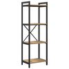 vidaXL P&oacute;łka na książki 40 x 30 x 119 cm Drewno inżynieryjne
