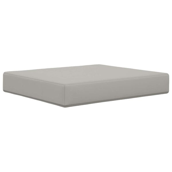 vidaXL Poduszka do sofy na zewnątrz 2 pcs Szary Poliester