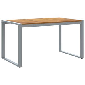 vidaXL St&oacute;ł ogrodowy z nogami w kształcie U, 140x80x75 cm, akacja