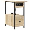 vidaXL Szafka Nocna Dąb Sonoma 60 x 30 x 61 cm Materiał drewnopochodny
