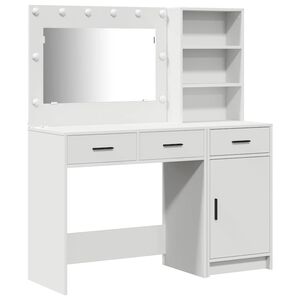 vidaXL Toaletka 2 szt. Biały 78,5 x 41 x 135 cm Drewno inżynieryjne