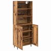 vidaXL Highboard Stare drewno 69,5 x 34 x 180 cm