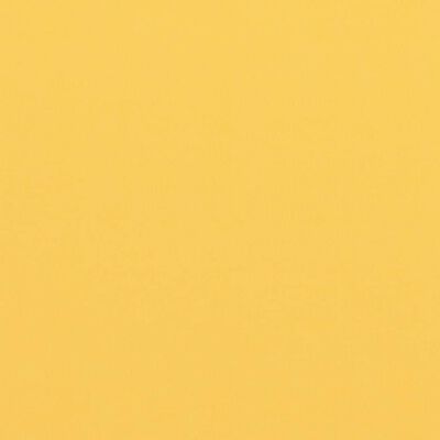 vidaXL Parawan balkonowy, żółty, 75x500 cm, tkanina Oxford