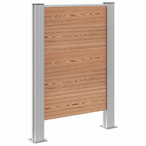 vidaXL Ogrodzenie na Kosz na Śmieci brązowy 85 x 12 x 115 cm