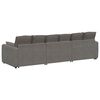 vidaXL Sofa modułowa z poduszkami, jasnoszara