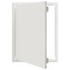 vidaXL Panel dostępu Biały 43,5 x 33 x 3 cm Stal