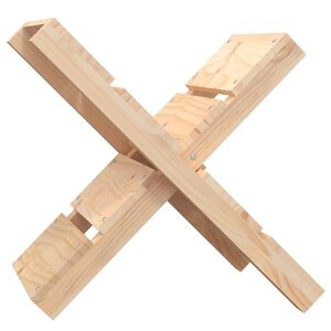 vidaXL Stojak na drewno, 47x39,5x48 cm, drewno sosnowe