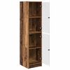 vidaXL Highboard Stare drewno 35 x 37 x 142 cm Materiał drewnopochodny