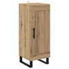 vidaXL Highboard Dąb rzemieślniczy 34,5 x 34 x 180 cm