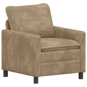 vidaXL Sofa Ciemnoszary 76 x 81 x 87,5 cm Poliester