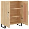 vidaXL Szafka, dąb sonoma, 69,5x34x90 cm, materiał drewnopochodny