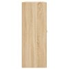 vidaXL Wiszące szafki, 2 szt., dąb sonoma, materiał drewnopochodny